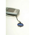 Zipper Pull Charm w/ Strap (3/4"x3/4"x4/5mm)